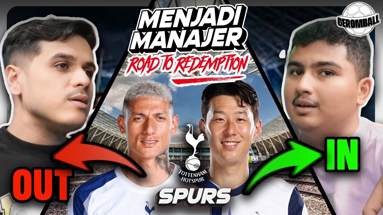 CHALLENGE: Menyelamatkan TOTTENHAM HOTSPUR 25/26 | Road to Redemption