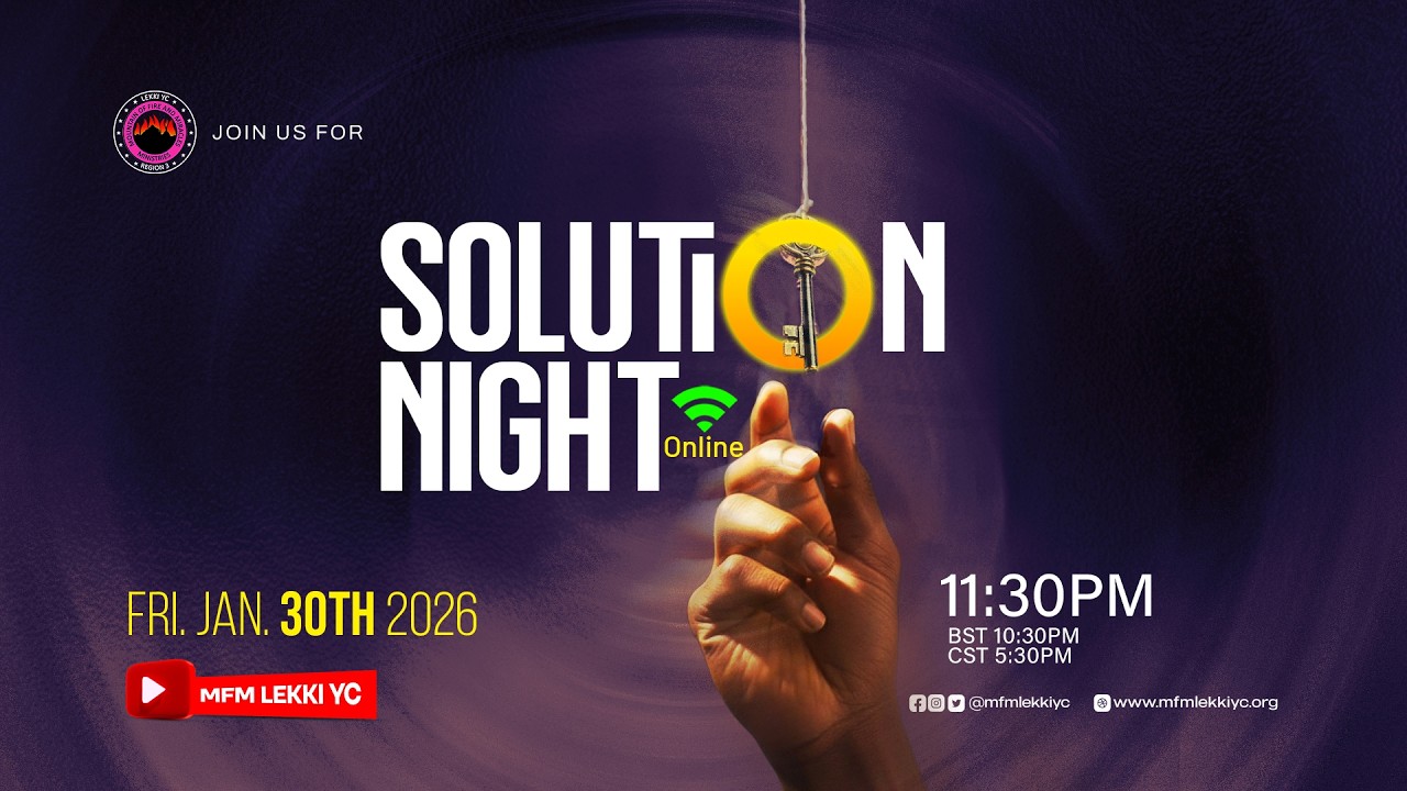 Solution Night | Live Virtual Gathering | 30th January 2026