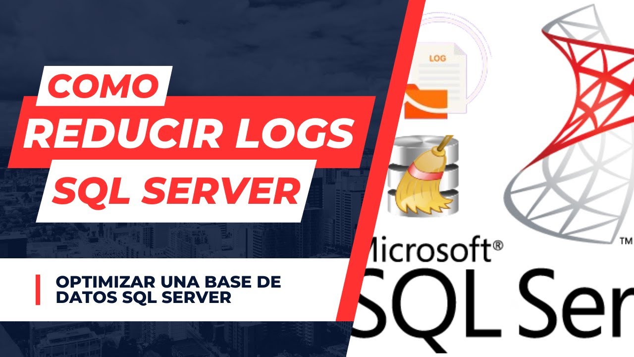 Como reducir archivos log de base de datos sql server y optimizar espacio en disco FACIL Y RAPIDO!