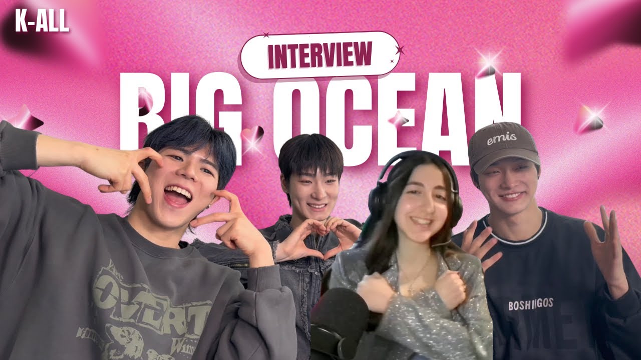 Big Ocean x Stony Brook University Interview with K-ALL | New Album, Tour and Sign Language 🤟 