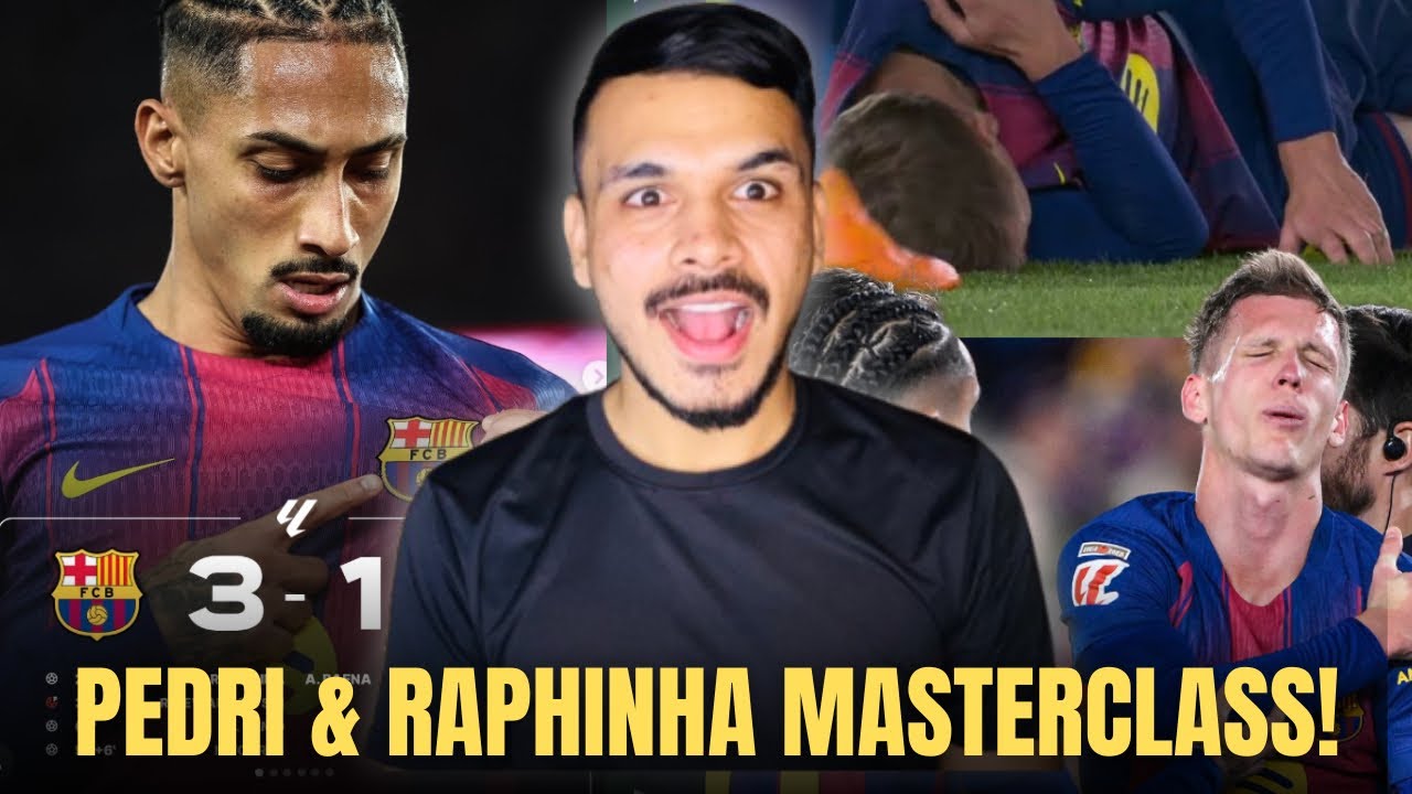 BARÇA 3-1 ATLÉTICO | BARÇA OUTPLAY ATLETI | PEDRI & RAPHINHA MASTERCLASS
