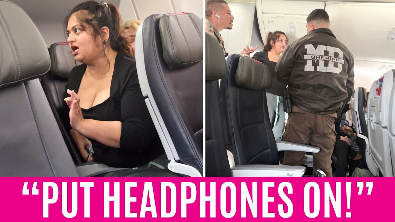 OBNOXIOUS Indian Woman KICKED Off Miami Plane Over Loud Video