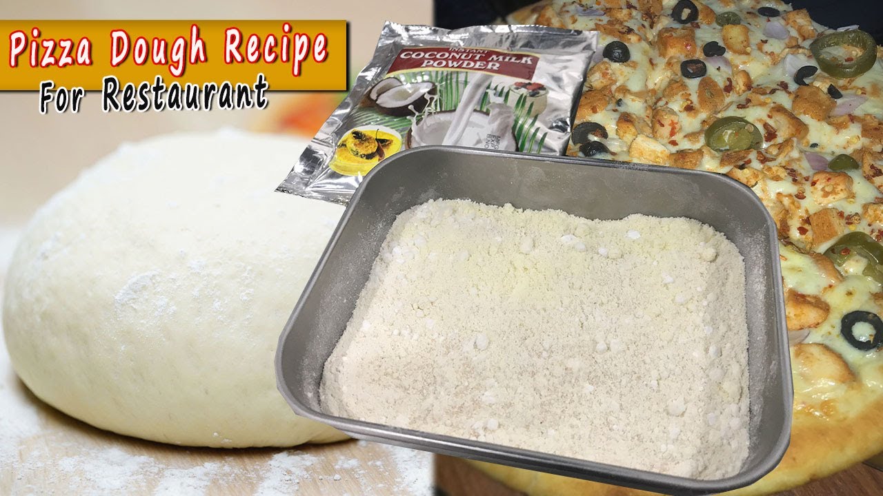 Pizza Dough Recipe For Restaurant | Dough Recipe | Pizza Recipe | Kitchen With Faizan