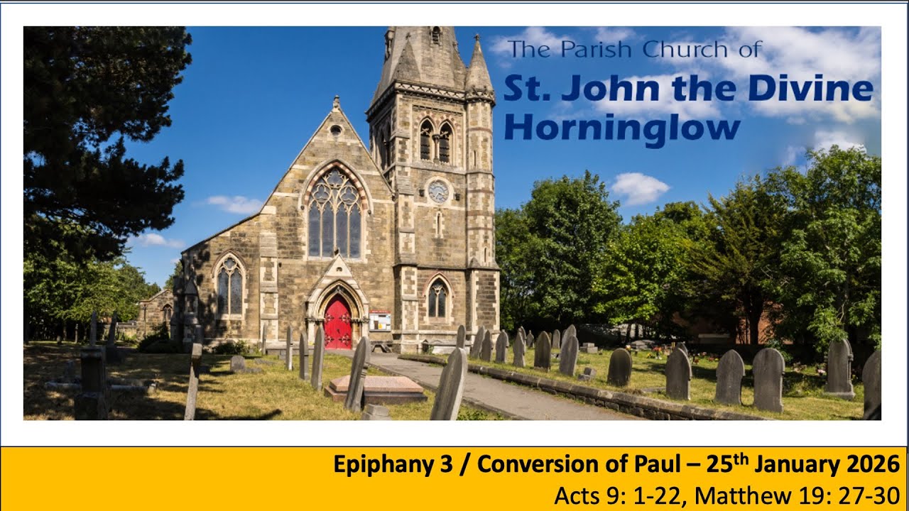 A Service for Epiphany Three & Conversion of St Paul