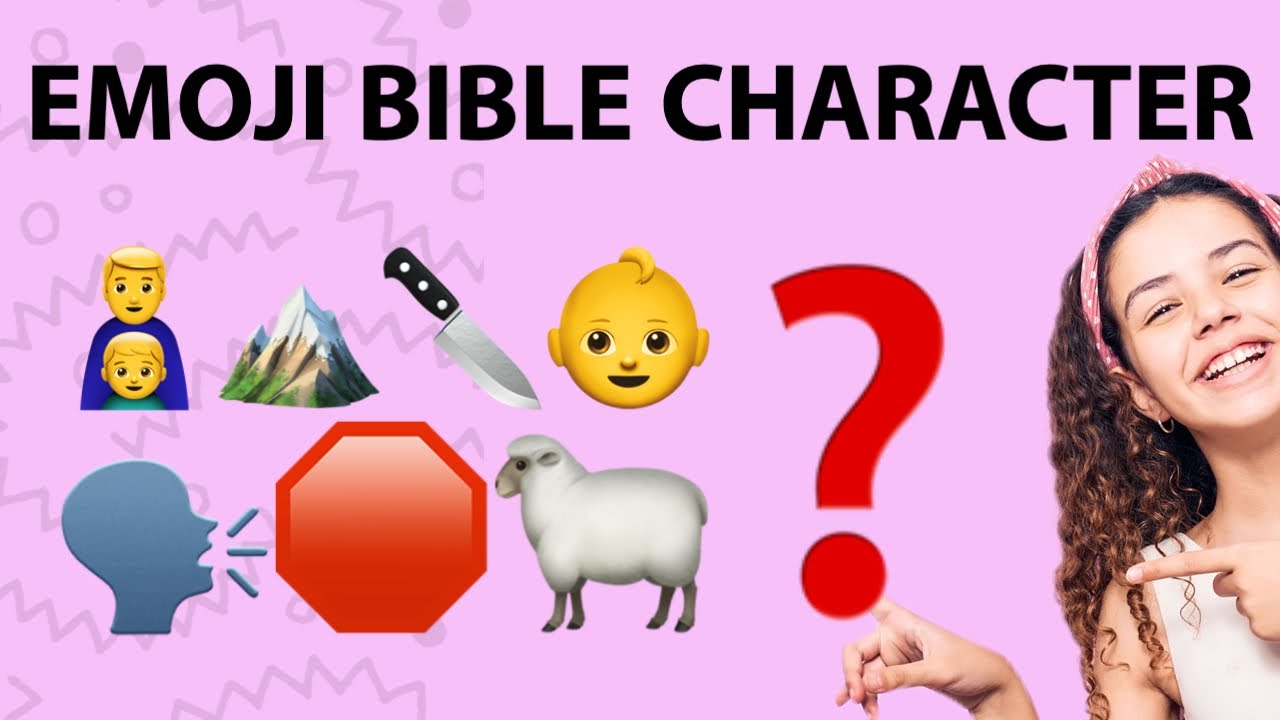 Bible Character Emoji Games.