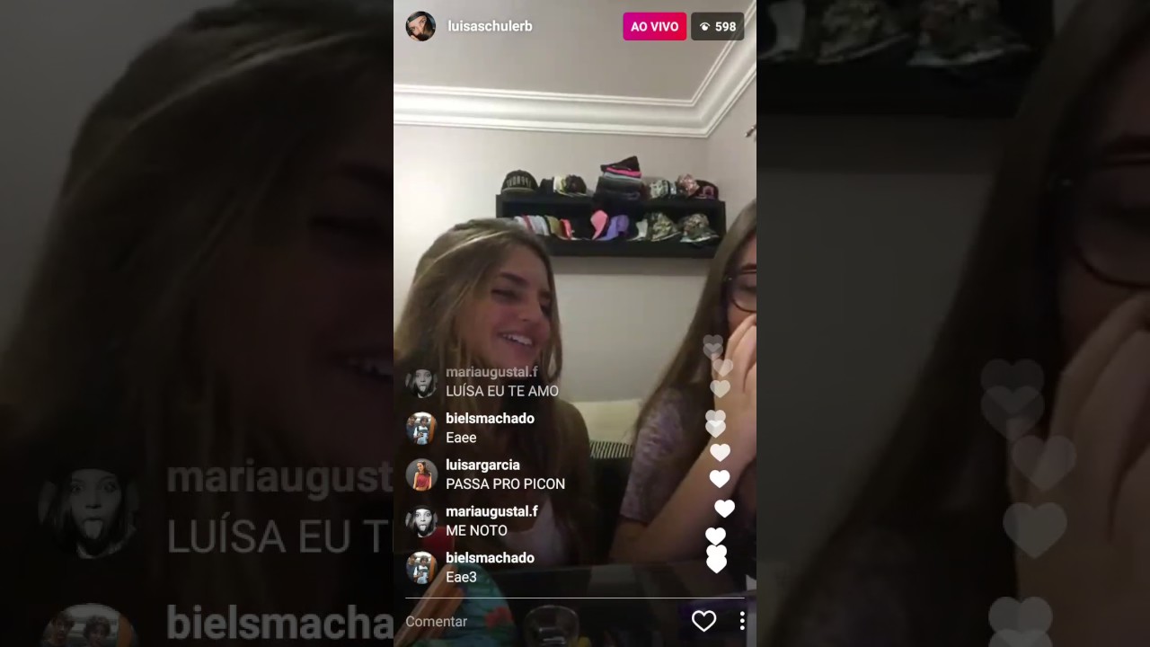 Live da luisa com jade picon-trote pro léo picon