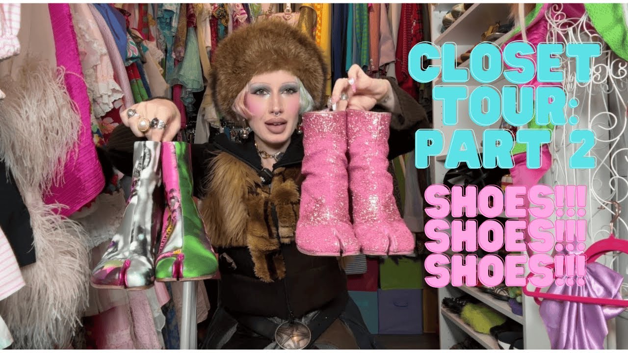 MY CLOSET TOUR: PART 2- SHOES!!!!
