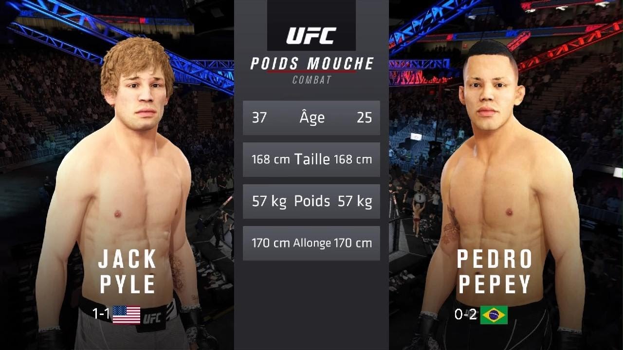 UFC 4 | Jack Pyle vs Pedro Pepey | Flyweight | BL studio 38
