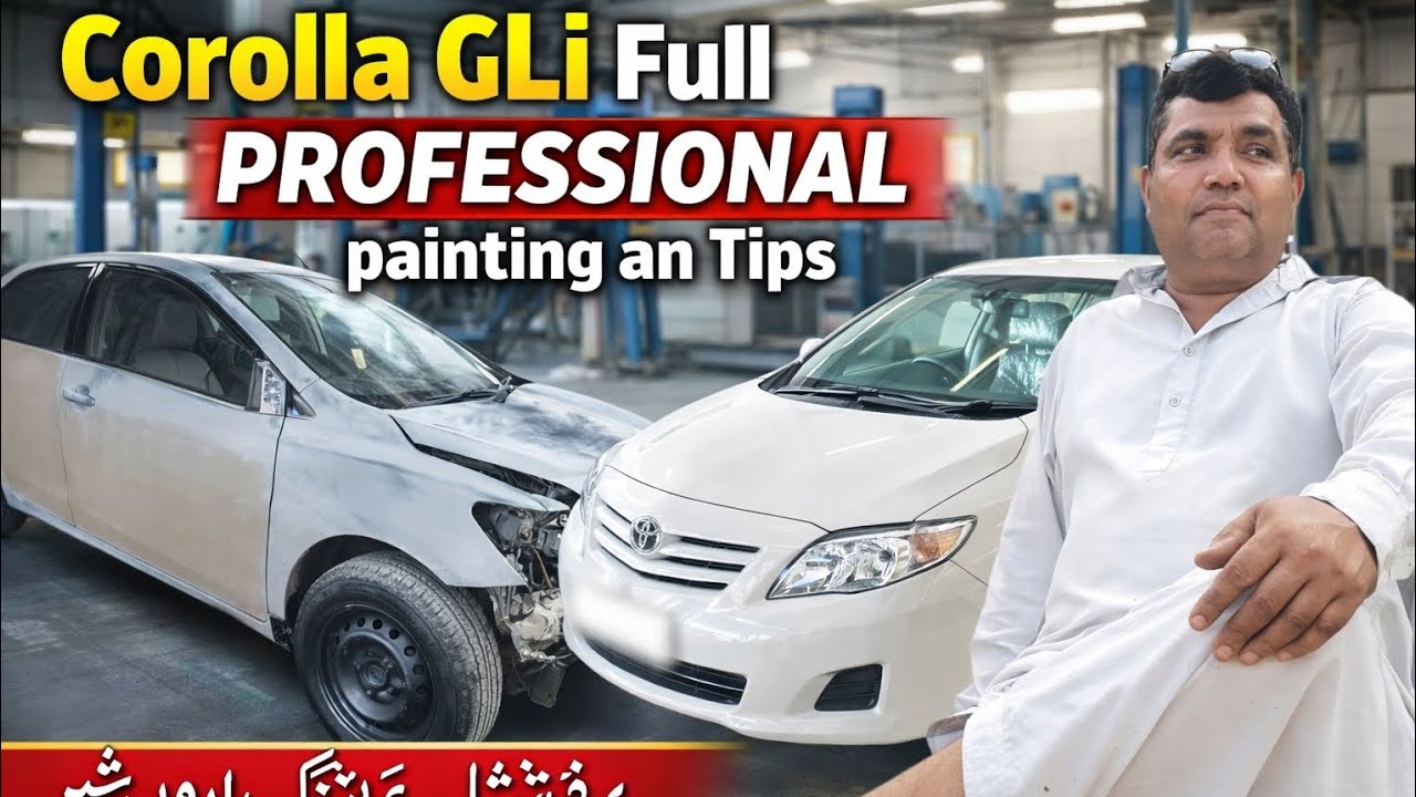 Corolla GLI Full Body Budget Painting | Professional Result