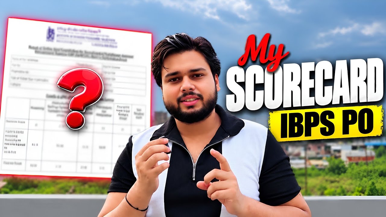 My IBPS PO Pre Scorecard✅