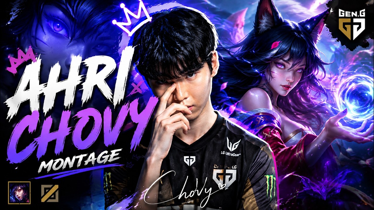 Chovy Made Ahri Look Broken | Chovy Ahri Montage