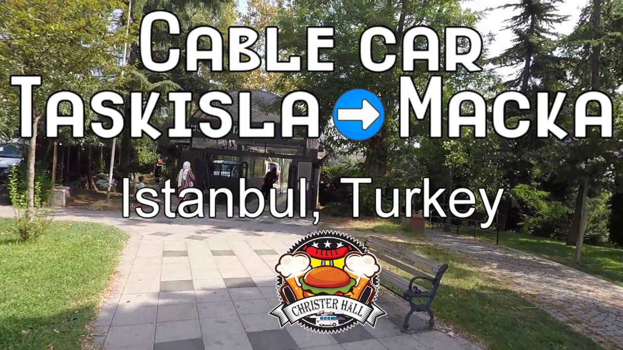 CABLE CAR between Taskisla and Macka, Istanbul - Turkey.