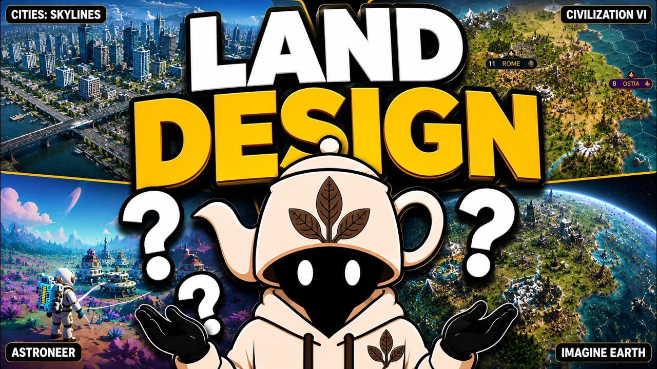 How Every Game Designs Its Land