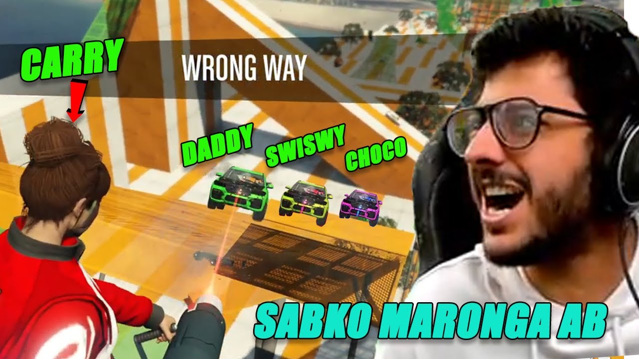 Carry Saabko Maregaa GTA V Race | Carry Highlight