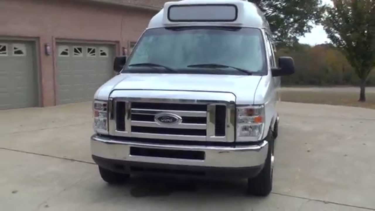 HD VIDEO 2012 FORD E250 EXTENDED 12 PASSENGER HIGH TOP VAN USED FOR SALE SEE WWW SUNSETMOTORS COM