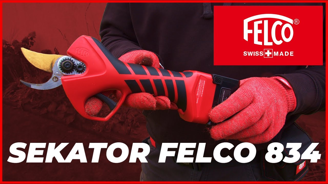 🌿Bohater ogrodu - Sekator akumulatorowy FELCO 834W🌿