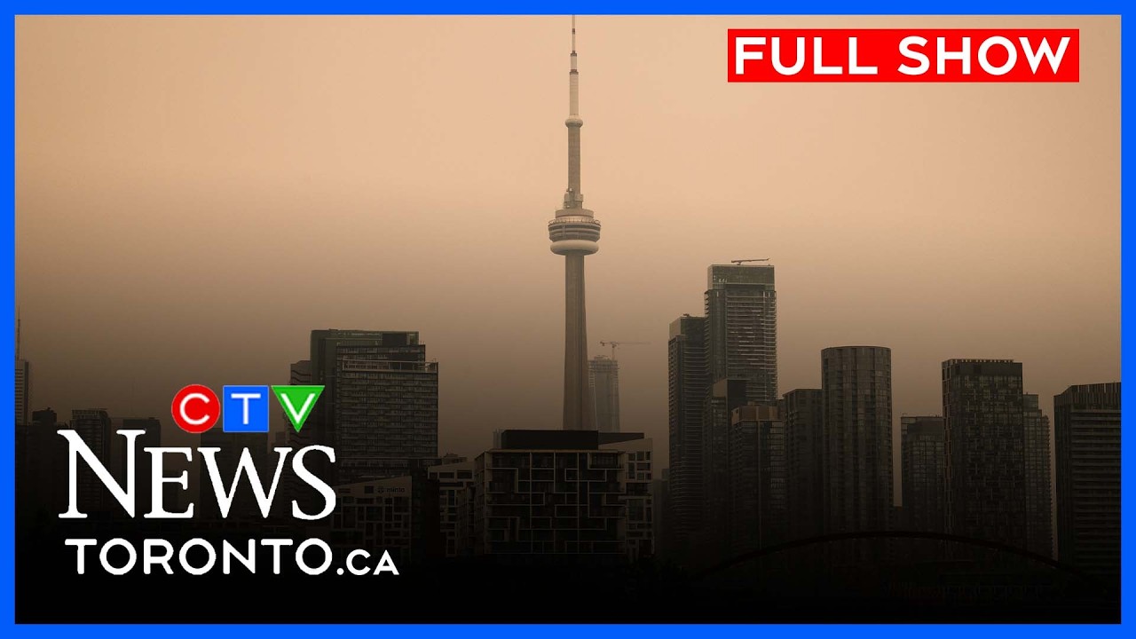 Smokey skies from wildfires make it harder to breathe | CTV News Toronto at Noon for July 15 2026