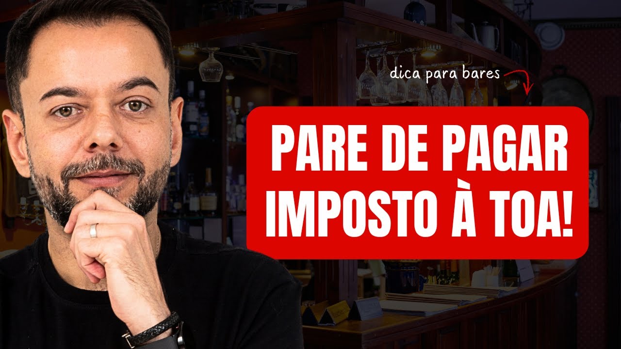 A VERDADE CHOCANTE: os 7 ERROS MORTAIS que fazem BARES PAGAREM IMPOSTO A MAIS (E COMO PARAR AGORA!)