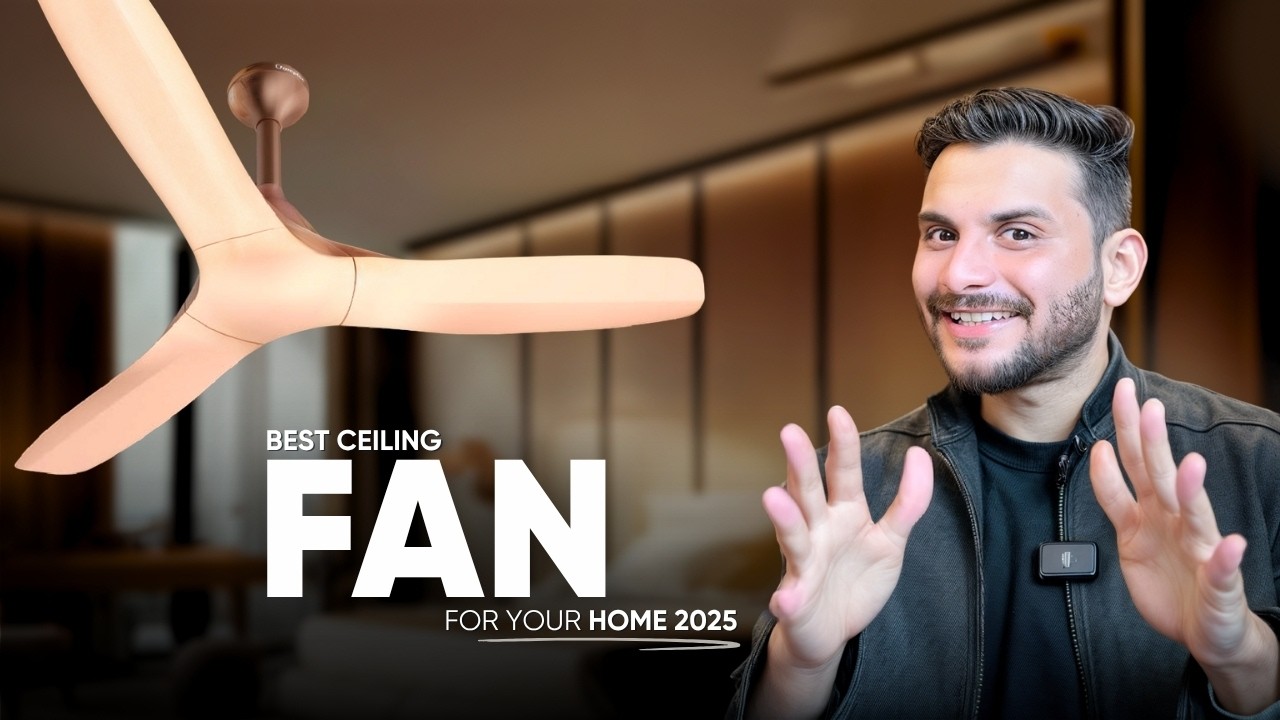 CEILING FAN for DREAM HOME | Best Ceiling Fan India 2025 review #houmeindia