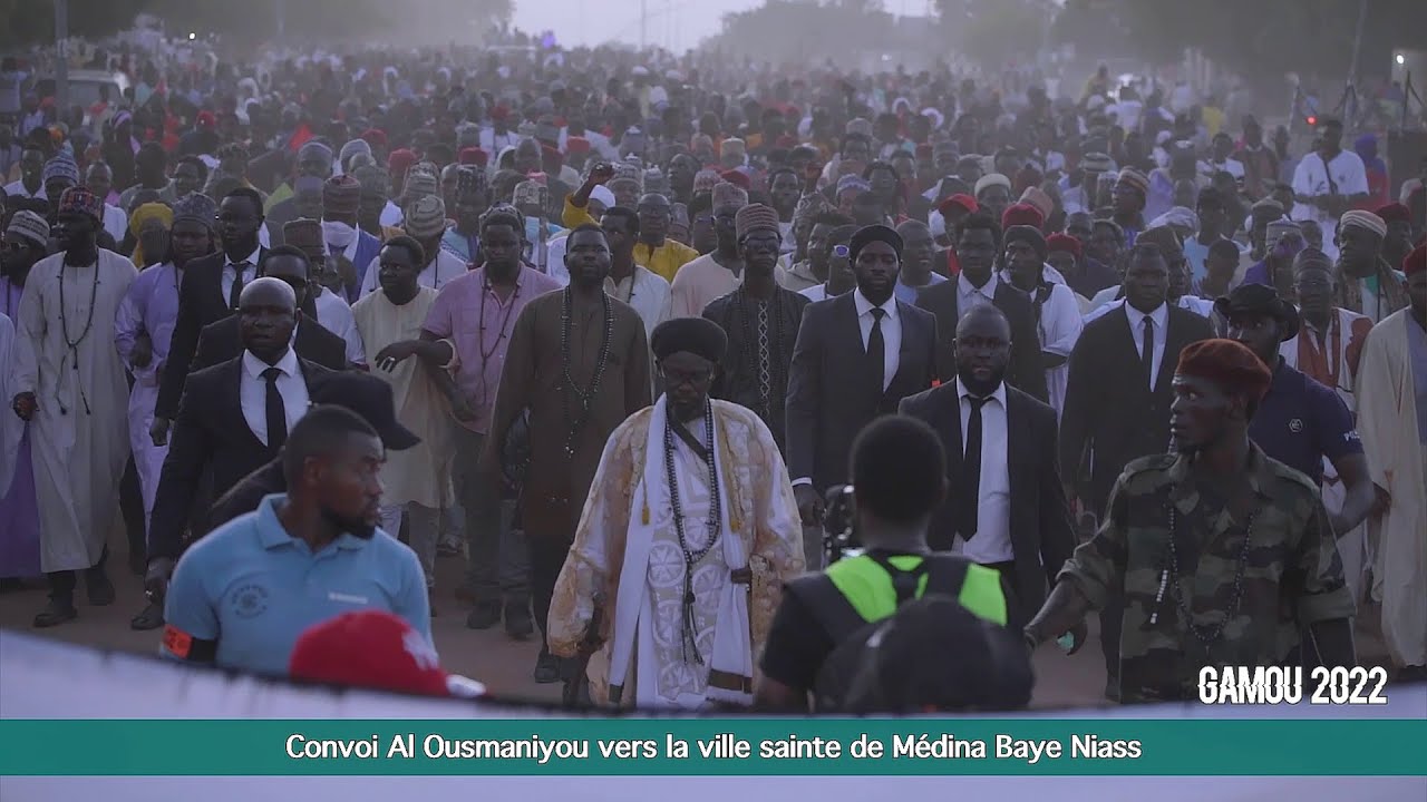 Gamou 2022 - Convoi Al Ousmaniou vers la Ville Sainte de Médina Baye NIASS ( Vidéo Officielle )