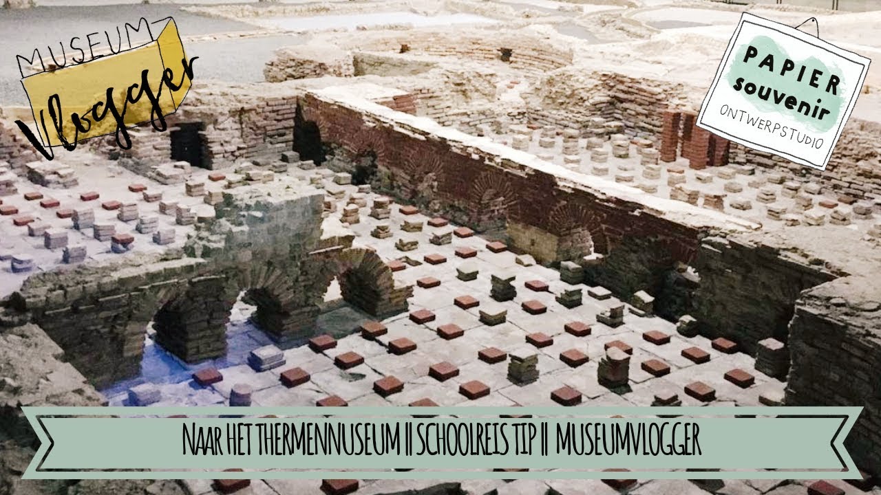 HET THERMENMUSEUM in HEERLEN || SCHOOLREISJES TIP || MUSEUMVLOGGER