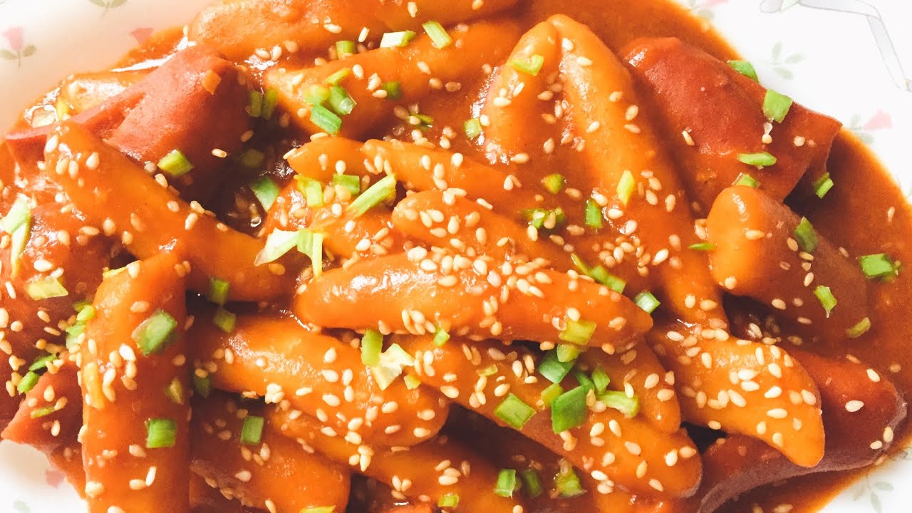 Как приготовить тесто для токпокки из обычной муки 😲 Тот же вкус 😋 Рекомендую попробовать 🥢 Удиви...