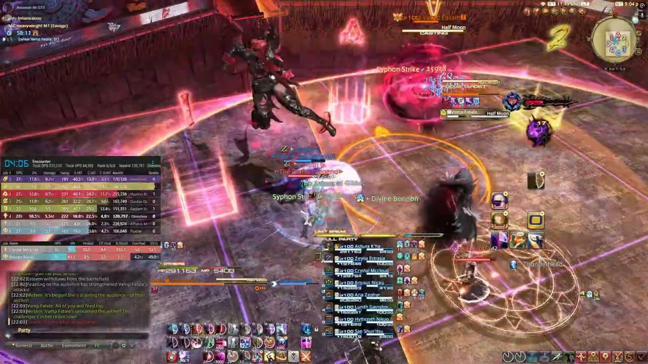 [Final Fantasy XIV] M9S | The Arcadion M9 Savage (Vamp Fatale) 1st clear