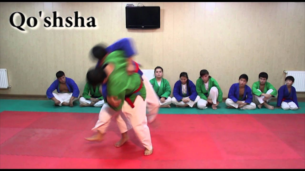 Kurash usul: Qo'shsha usuli uzb