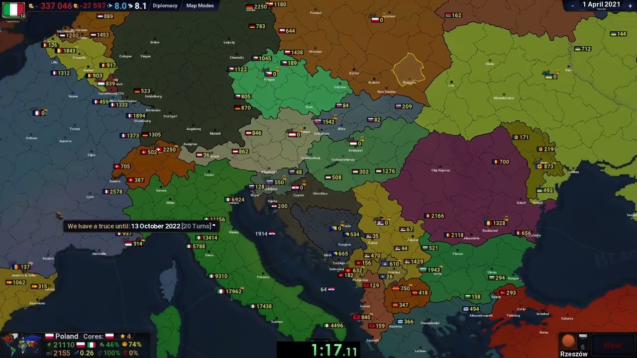 Austrian Empire MW WR 2m 38s