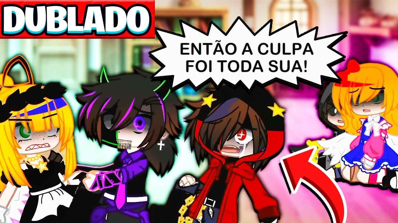 [ DUBLADO ] FAMÍLIA AFTON PR3SA EM UMA SALA NOVO 😈 | MINI FILME GACHA CLUB