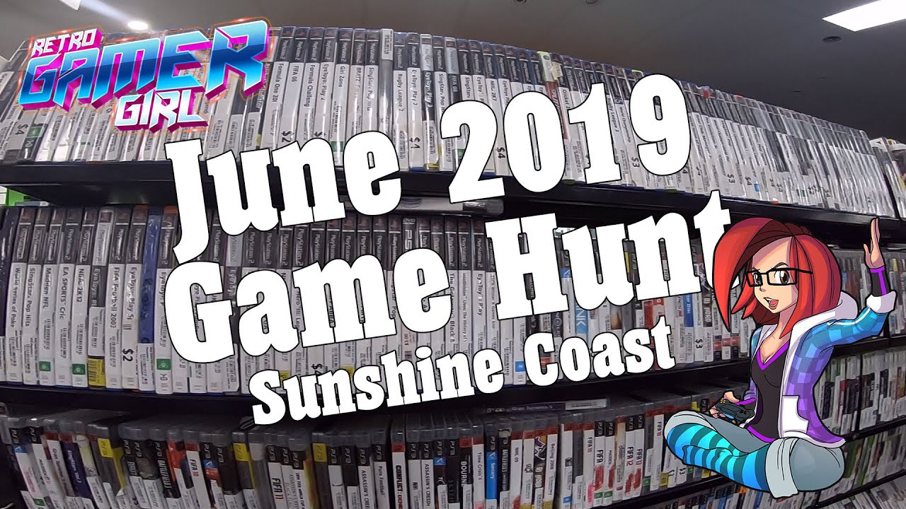 Video Game Hunting & Thrifting June 2019 Australia | Retro Gamer Girl