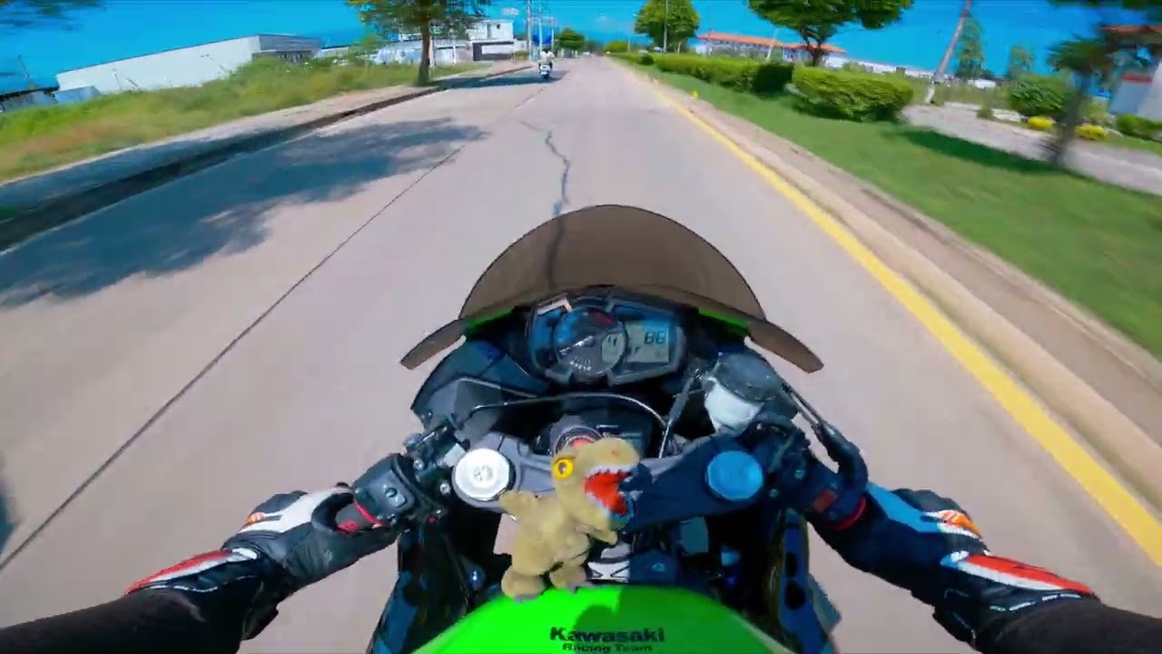 พาเจ้า Zx6r ไปเปลี่ยนรองเท้าใหม่