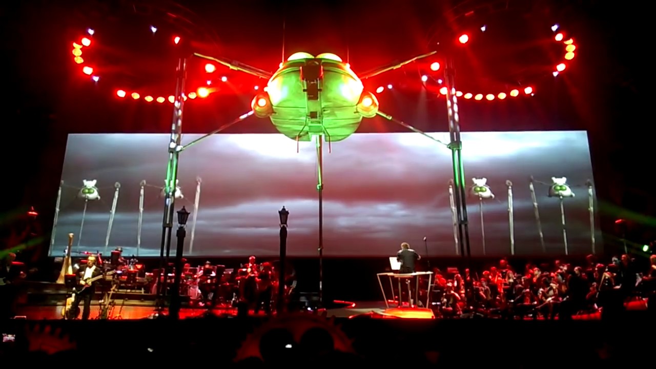 Jeff Wayne's War of The Worlds London O2 Arena December 2014