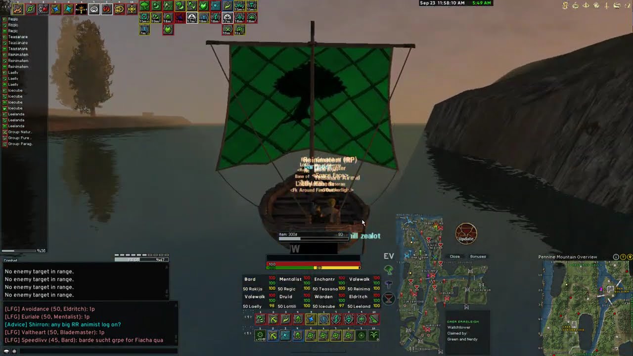Ally Pug 23.9.25 Warden PoV