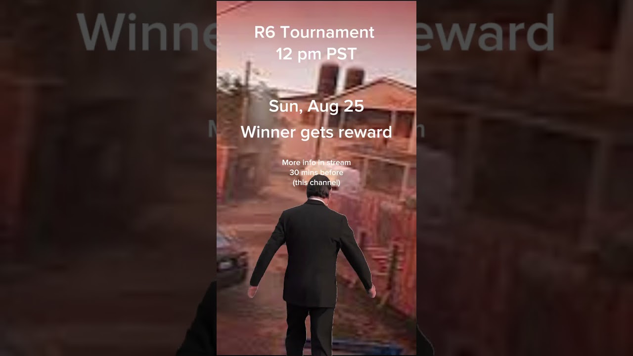 R6 Tourney #r6 #onlinetournament