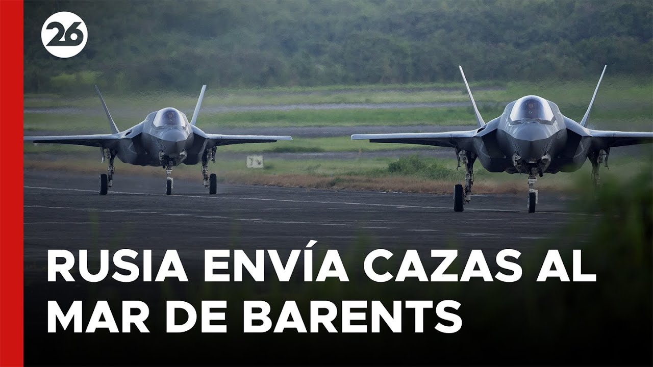 🇷🇺 Rusia envía cazas con misiles hipersónicos al Mar de Barents en medio de tensión con la OTAN
