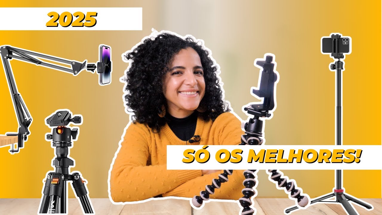 QUAL O MELHOR TRIPÉ PARA CELULAR PARA FOTOS DE PRODUTOS?