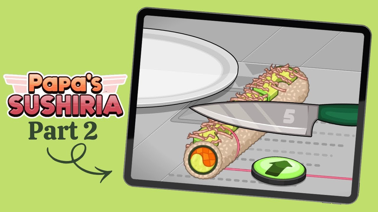 Playing Papa’s Sushiria until I’m good at it #2 (no commentary) 