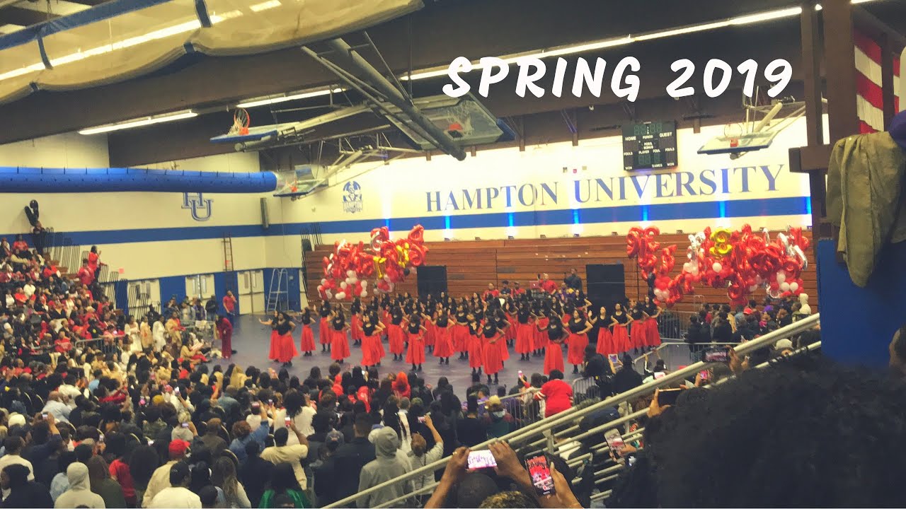 College Vlog #40: She’s free! | Hampton U Delta Sigma Theta Probate || Spring 2019