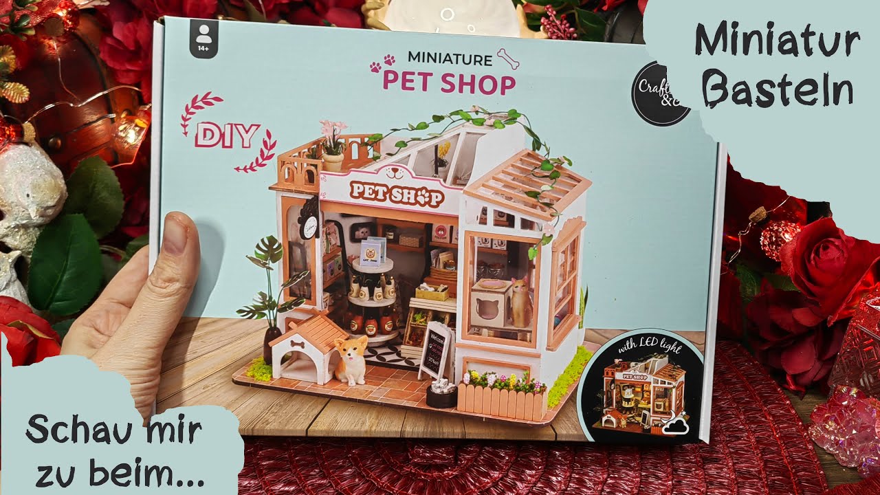 Pet Shop - Kleiner Tierladen -  von Crafts&Co aus dem Action #miniaturen