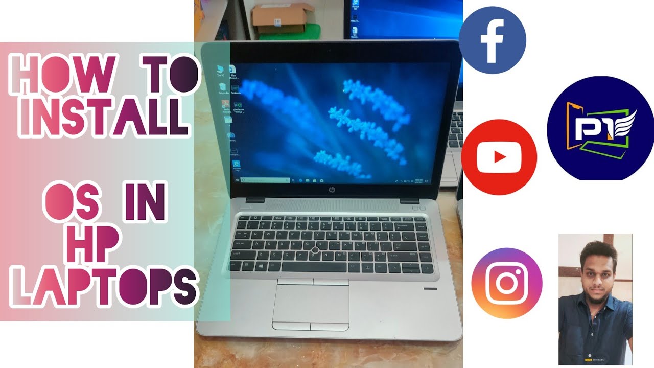 How To Install Windows Operating System to Hp Elitebook 840 G3 Laptops #howto #os #install #laptops