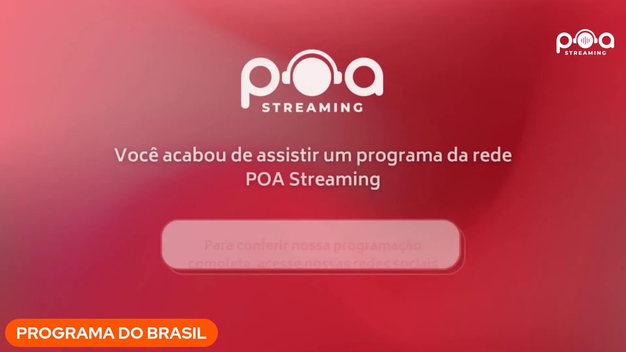 PROGRAMA DO BRASIL - Edi&ccedil;&atilde;o 160 - POA Streaming