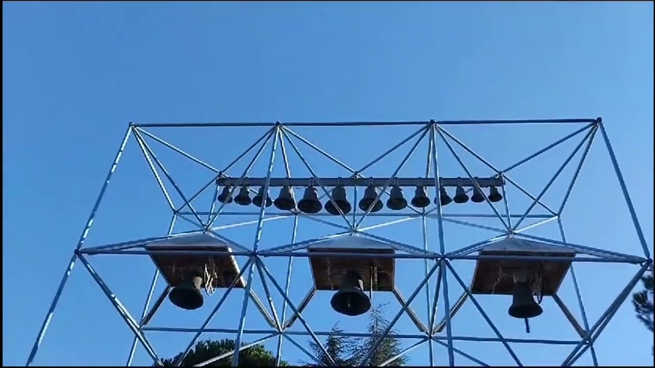 campane della chiesa parrocchiale di Gesù crocifisso in vajont (PN)