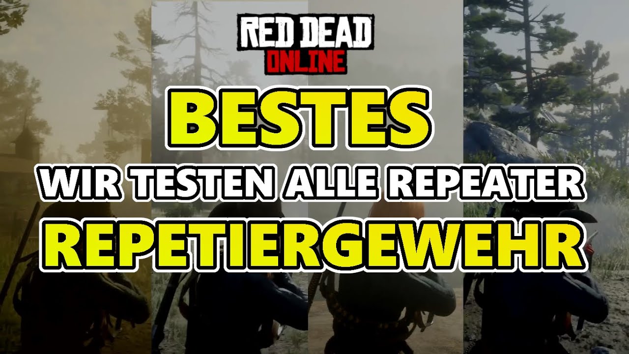 DAS BESTE REPETIERGEWEHR!? Wir vergleichen ALLE Repetiergewehre IM DETAIL! - Red Dead Online