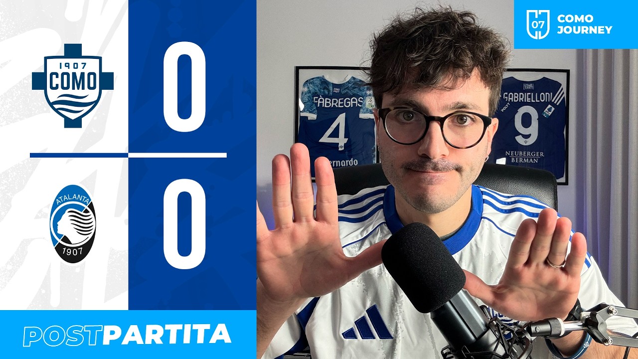 ⚽️ COMO - ATALANTA 0-0｜Postpartita - C'è la prestazione ma è 0-0. Tanti tiri ma non si passa.
