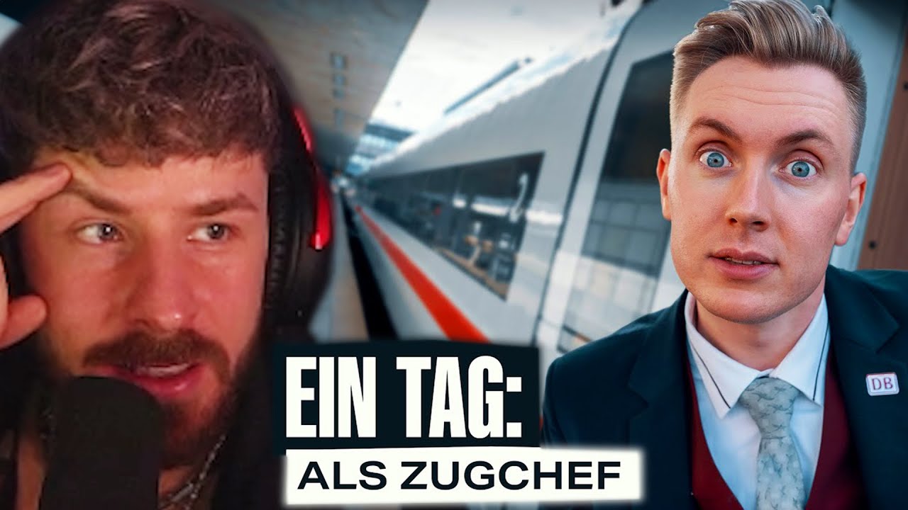 Tomatolix ist 1 Tag als ZUGCHEF 🚂 Achtung, Fahrkartenkontrolle!