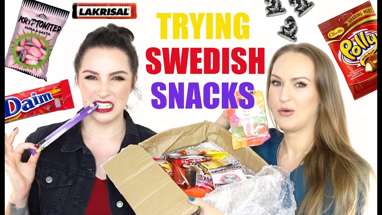 Australians try Swedish snacks | Collab with Angelica Nyqvist