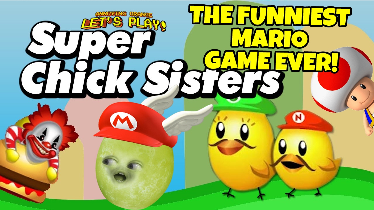Gaming Grape Plays - Super Chick Sisters: THE FUNNIEST MARIO GAME EVER!