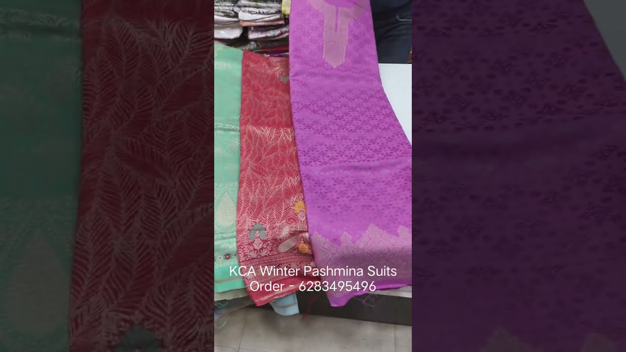 कश्मीरी कानी पश्मीना सूट पे भारी छूट ₹ 1400 ke 2 पश्मीना सूट, #Pashmina #order #Suits #6283495496
