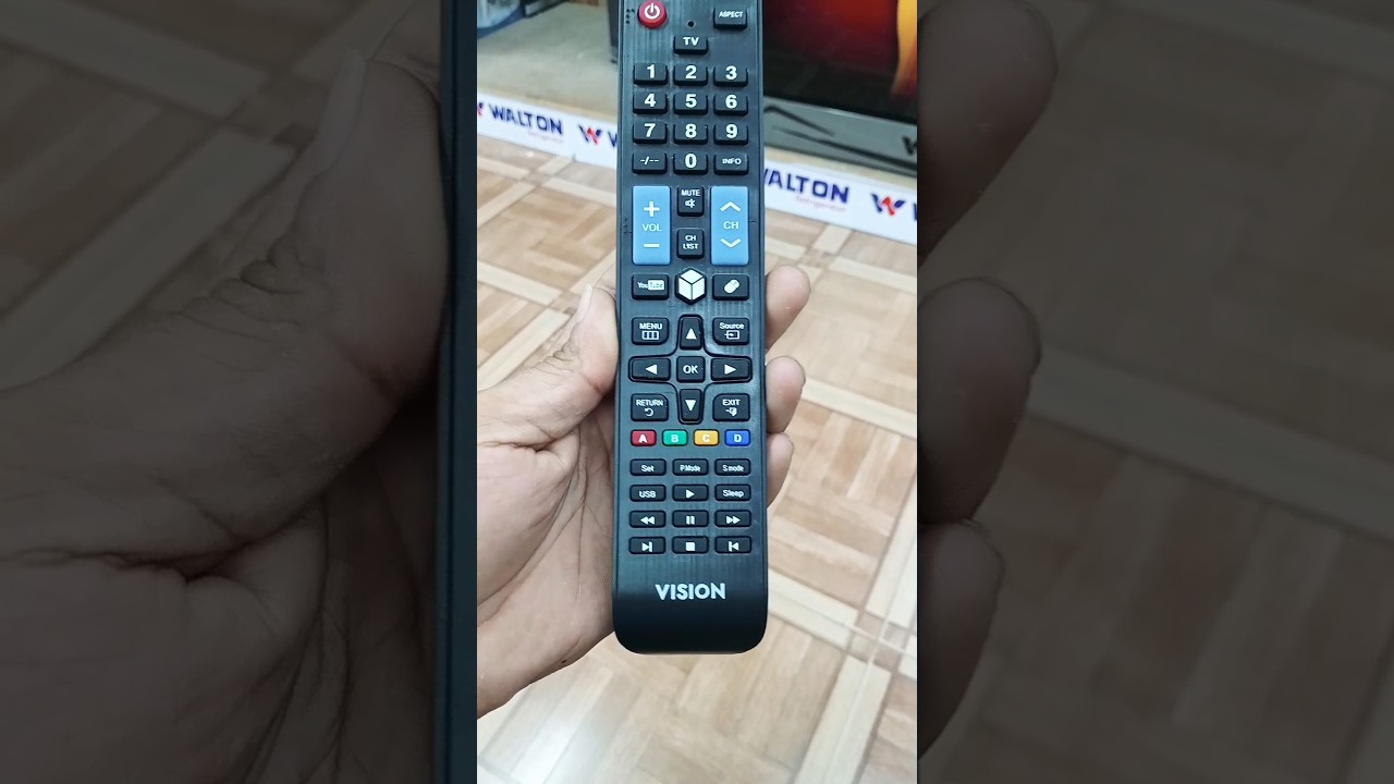 vision master Tv remote | #electricworld #vision #visiontv